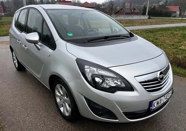 Opel Meriva cena 31849 przebieg: 63000, rok produkcji 2013 z Brzesko małe 232